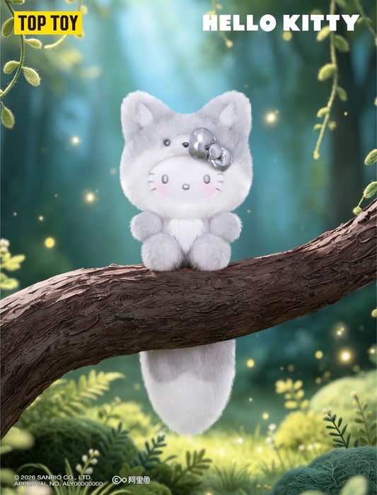 China TOPTOY - Hello Kitty Healing Forrest Vinyl Plush Keychain Blind Box (Release Date: Aug 7, 2026)