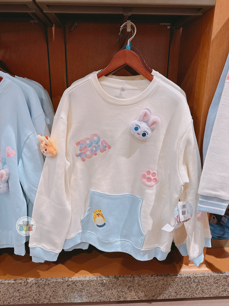 SHDL - Zootopia Pullover Sweatshirt for Adults (Color: White)