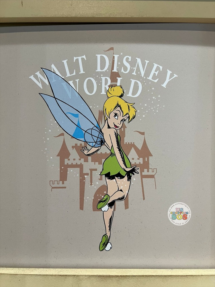DLR/WDW - Tinker Bell & Castle Park Logo Oat Graphic Tee (Adult)