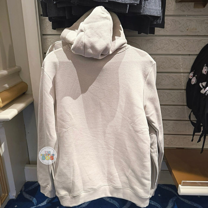 DLP - Classic Mickey Sherpa Icon Park Logo Oat Hoodie Pullover (Adult)