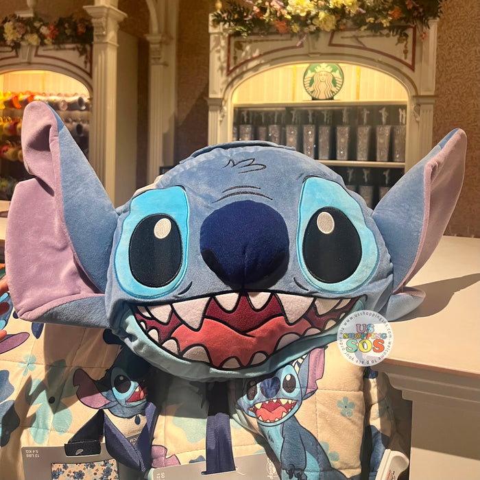 DLR/WDW - Lilo & Stitch - Stitch Blanket In Pillow