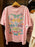 DLR/WDW - Disney Princess Ribbon Park Logo Baby Pink Graphic Tee (Adult)