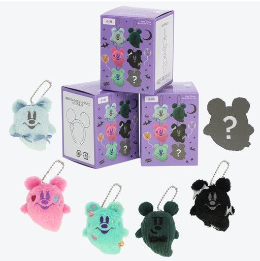 TDR - 2026 Disney Halloween x Mickey & Minnie Mouse 'Scared Ghost & Pumpkin Lantern Collection x Mystery Plush Keychain Single Box (Release Date: Sept 15, 2026)