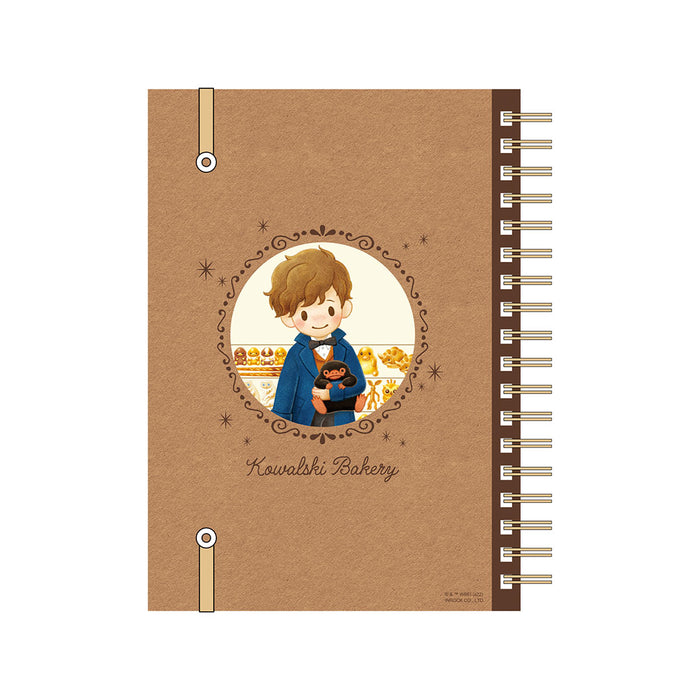 Japan Exclusive - Kowalski Bakery x Ring notebook with elastic band