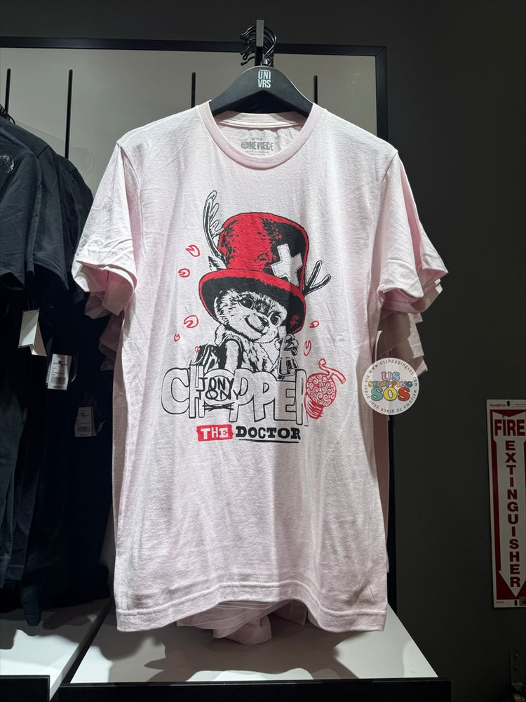 Universal Studios - One Piece - Tony Tony Chopper The Doctor Pink Tee (Adult)