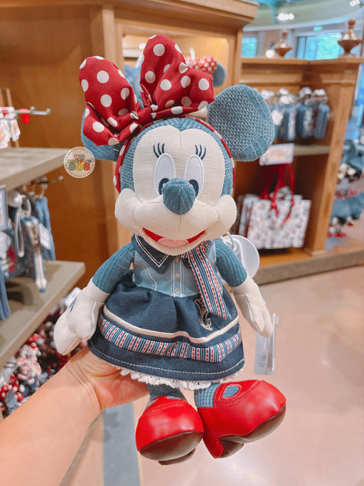 SHDL - 2026 Mickey and Friends Denim City Walk Collection x Minnie Mouse Plush Toy
