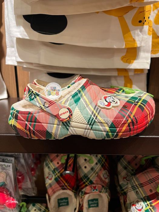 DLR/WDW - Christmas 2026 - Crocs Holiday Plaid Classic Lined Clog (Adult)