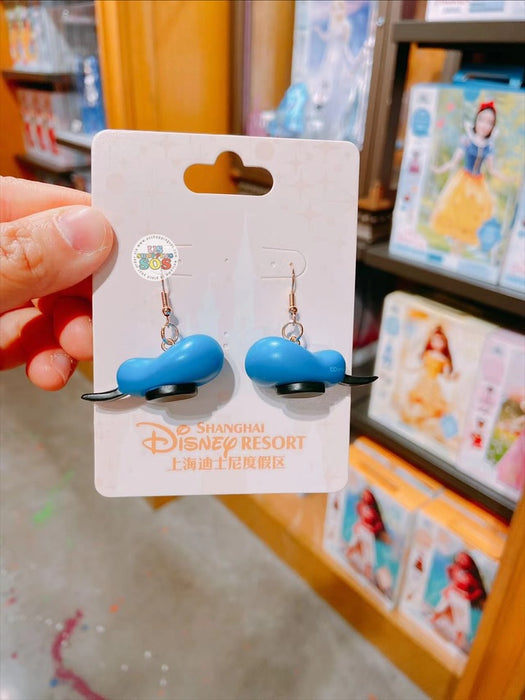 SHDL - Donald Duck Beret Hat 3D Earrings Set