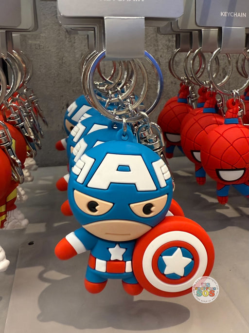 DLR/WDW - Marvel Captain America Cutie Character Keychain