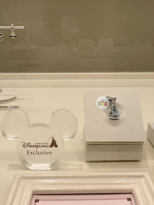 HKDL - Pandora Charm New Hong Kong Disneyland Castle