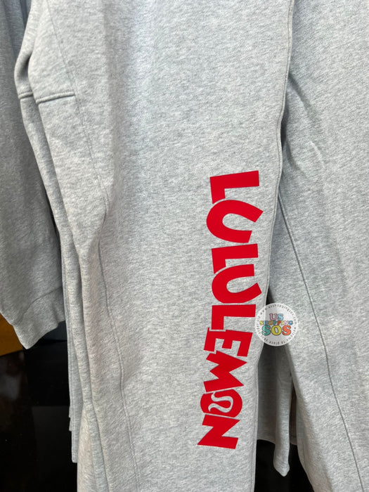 DLR/WDW - Disney x Lululemon Mickey Icon & Logo Heather Silver Drop Steady State Pant (Adult)