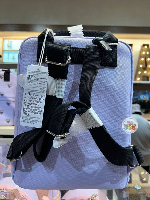 WDW - Loungefly Figment All-Over-Print Embroidered Icon Purple Canvas Backpack