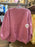 DLR/WDW - Aladdin 2026 - Rajah Face Icon Park Logo Dusty Pink Fleece Pullover (Adult)