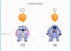 SHDS - Stitch Wonderful Floating Plush Keychain (Release Date: May 28, 2026)