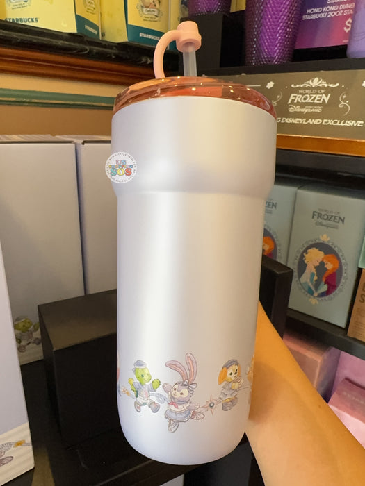 HKDL - 2026 Duffy & Friends, Mickey "Springtime Voyage" Collection x Starbucks Stainless Steel Cold Cup Tumbler