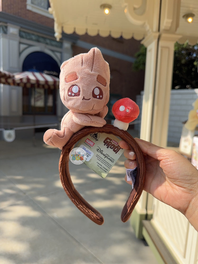 HKDL - Groot & Mushroom Plushy Headband
