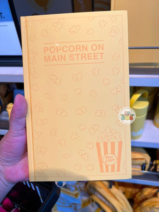WDW Exclusive - Logo Mania 2026 Popcorn on Main Street - Bright Yellow Notebook