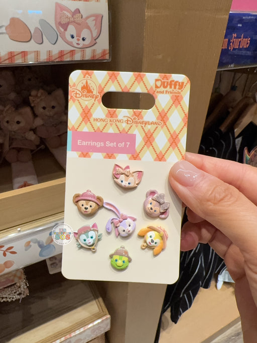 HKDL - 2026 Duffy and Friends Autumn Explorer Collection x Earrings Set of 7