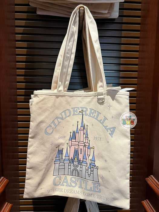 DLR/WDW - Walt Disney World Cinderella Castle Canvas Tote