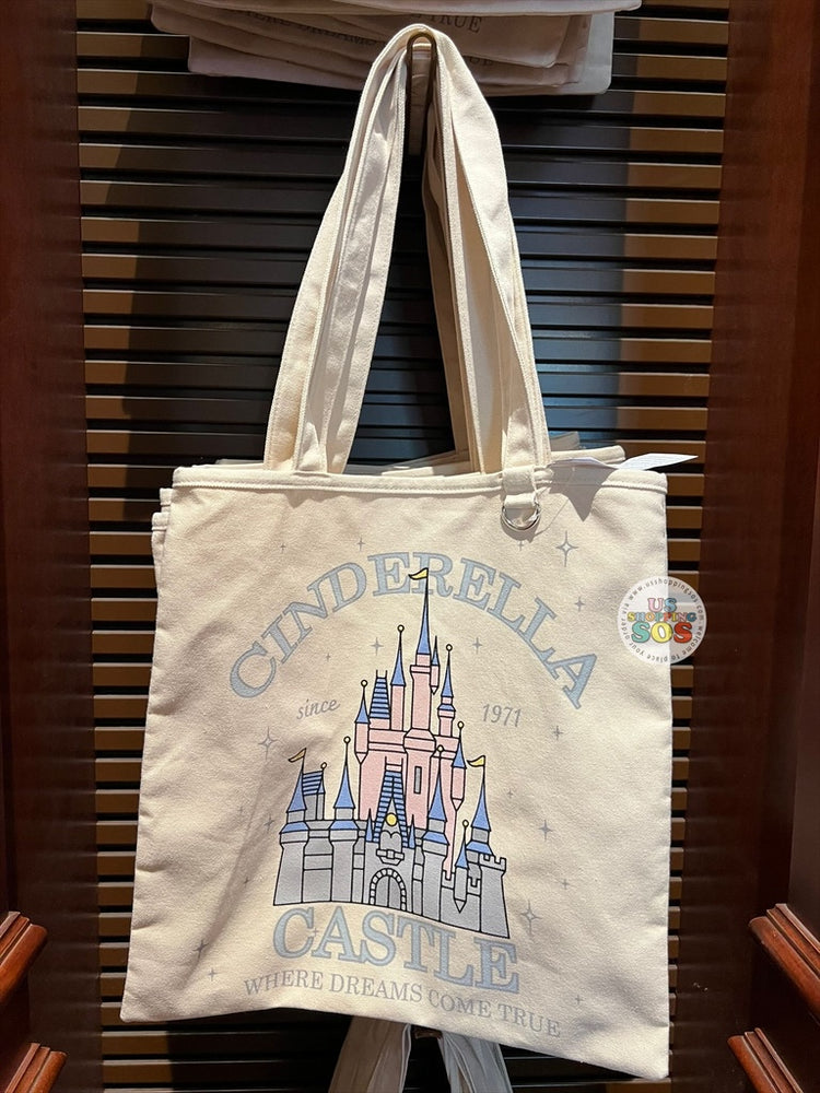 DLR/WDW - Walt Disney World Cinderella Castle Canvas Tote