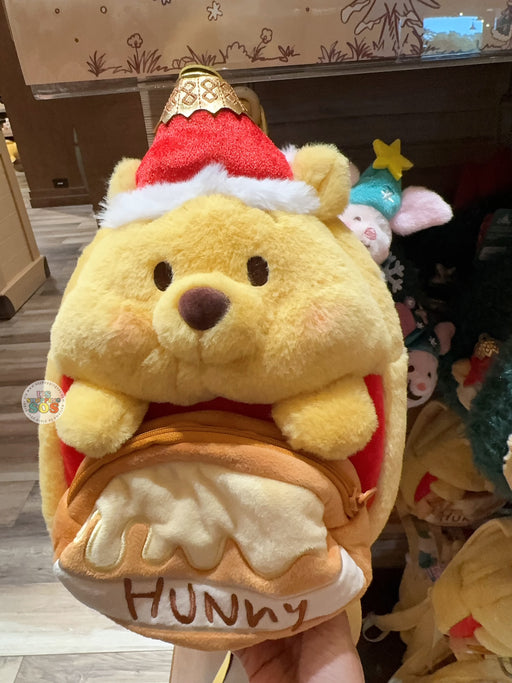 HKDL - 2025 Winnie the Pooh & Friends Christmas x Winnie the Pooh & Piglet Backpack