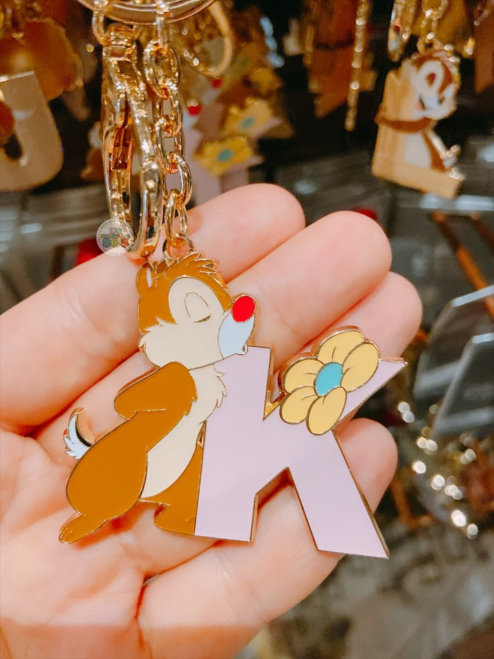 SHDL - Chip, Dale & Clarice English Alphabet ‘K’ Keychain