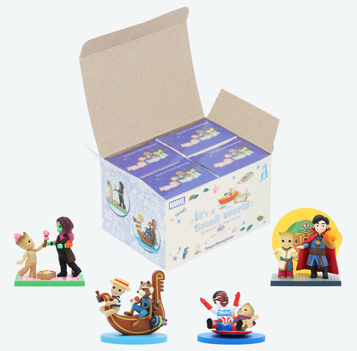 TDR - "It's a Small World with Groot x Marvel" Collection x Mystery Figure Whole Set of 4 (Release Date: Dec 26, 2025)