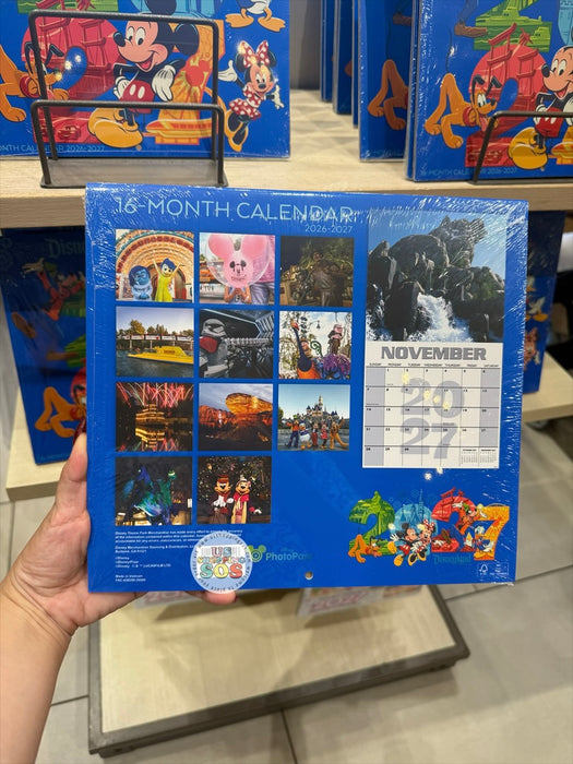 DLR/WDW - Park Logo 2027 16-Month Calendar