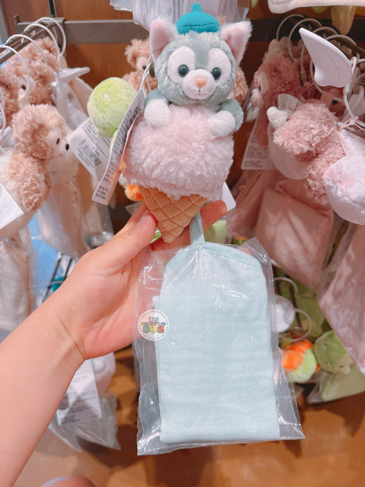 SHDL - 2026 Duffy and Friends Phone Lanyard Pouch x Gelatoni Hand Towel with Hanging Loop