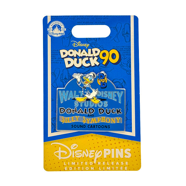 HKDL - Donald Duck Birthday x Donald Duck 90th Pin