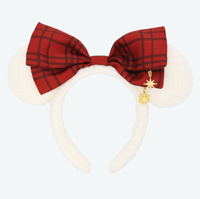TDR - 2025 Mickey Christmas fairy "Lil Lin Lin" Merry Jolly Days Collection x Fluffy Minnie Mouse Ear Headband (Release Date: Nov 10, 2025)
