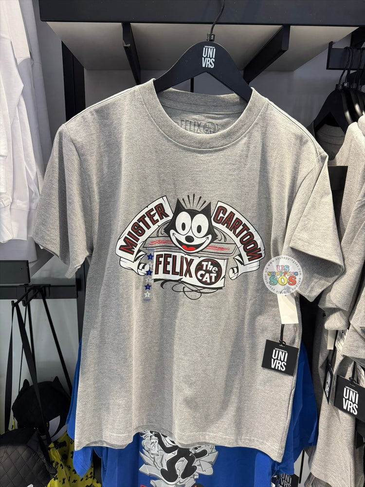 Universal Studios - Felix the Cat - Light Grey T-shirt (Adult)