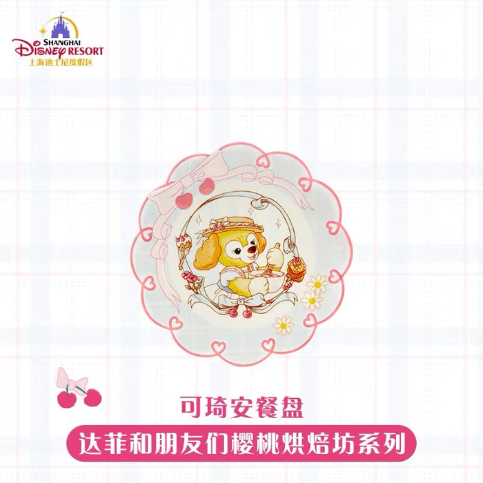SHDL - 2026 Duffy & Friends Cherry Bakery Collection x CookieAnn Plate (Release Date: Jul 8, 2026)