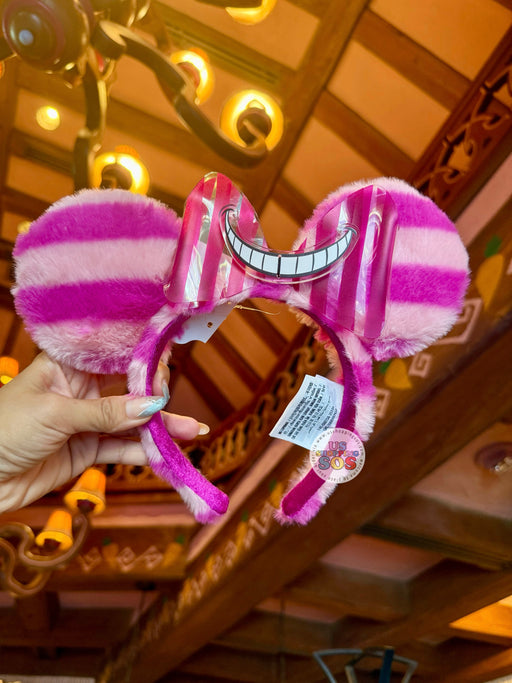 DLR/WDW - Alice in Wonderland - Cheshire Cat Fluffy Ear Headband