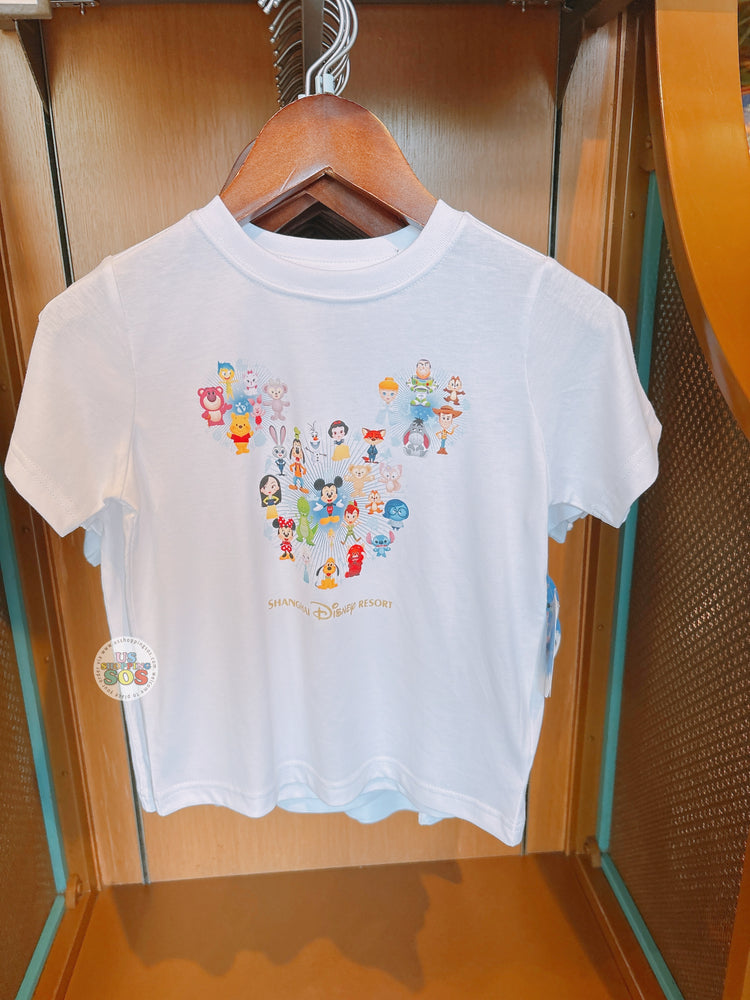 SHDL - 2026 10th Birthday Celebration Cute Collection x Disney Characters T Shirt for Kids