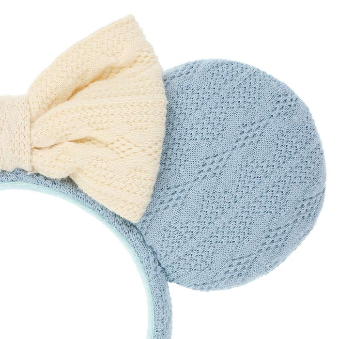 TDR - Minnie Mouse White Color Bow Knit Ear Headband (Release Date: Nov 20, 2025)