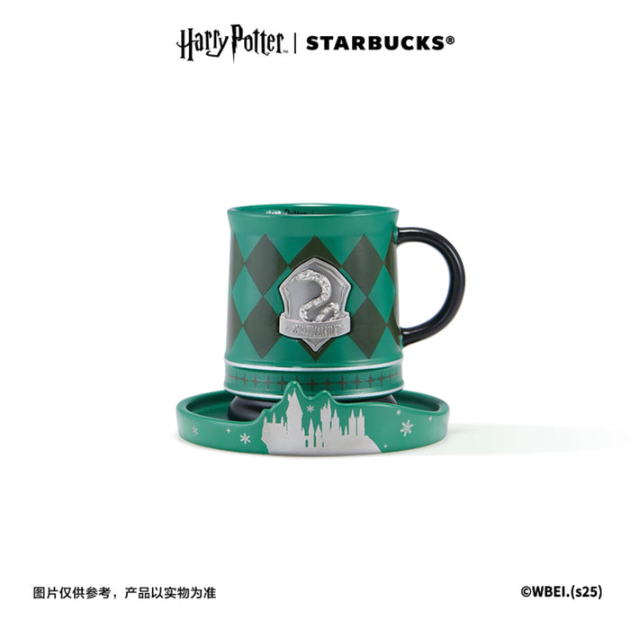 Starbucks China - Harry Potter x Starbucks - Slytherin Color Changing Ceramic Mug with Coaster 365ml