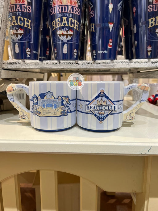 WDW - Disney’s Beach Club Resort 2026 - Mickey & Minnie Ceramic Mug