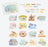 TDR - Tokyo Disney Resort "Park Map Motif" Collection - Stickers & Slide Zip Case (Release Date: July 11, 2024)