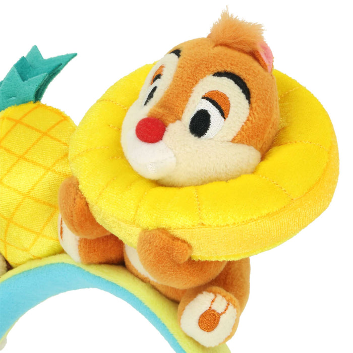 TDR - 2026 Mickey & Friends "Hello Hello Summer!!" Collection x Chip & Dale "Peeking Out from a Pineapple" Headband (Release Date: Jun 11, 2026)