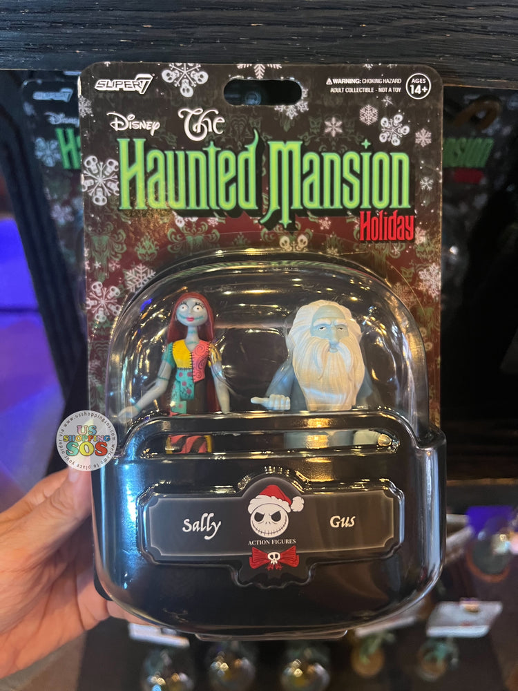 DLR/WDW - Haunted Mansion x NBC- Super7 Sally & Gus Toy Figure Set