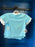 Universal Studios - Super Nintendo World Christmas 2024 - Mario Snowman Light Blue Crew Neck T-shirt (Youth)