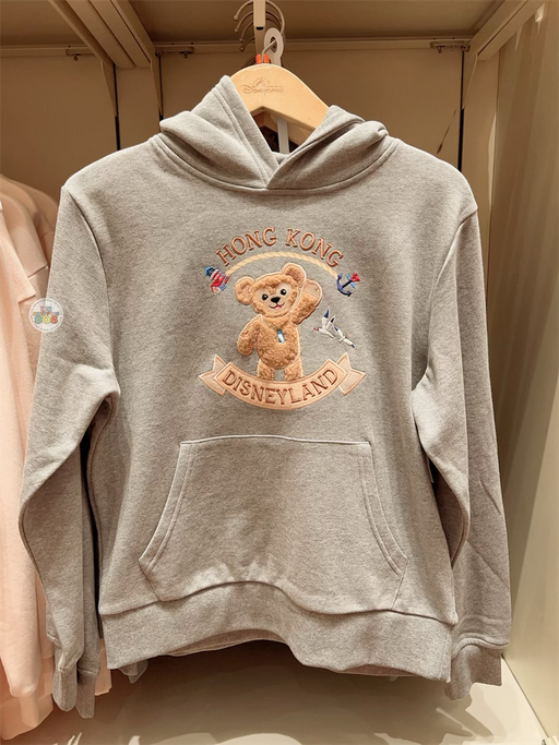 HKDL - Duffy Embroidery Hong Kong Disneyland Hoodie for Adults