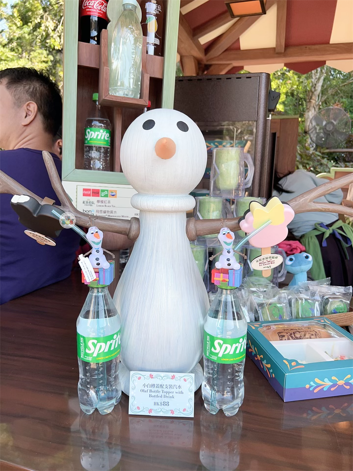 HKDL - World of Frozen Olaf Light Up Bottle Topper