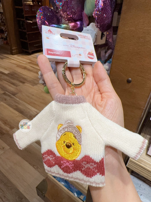 HKDL - 2026 Winnie the Pooh Winter Woolies x Winnie the Pooh Sweater Keychain