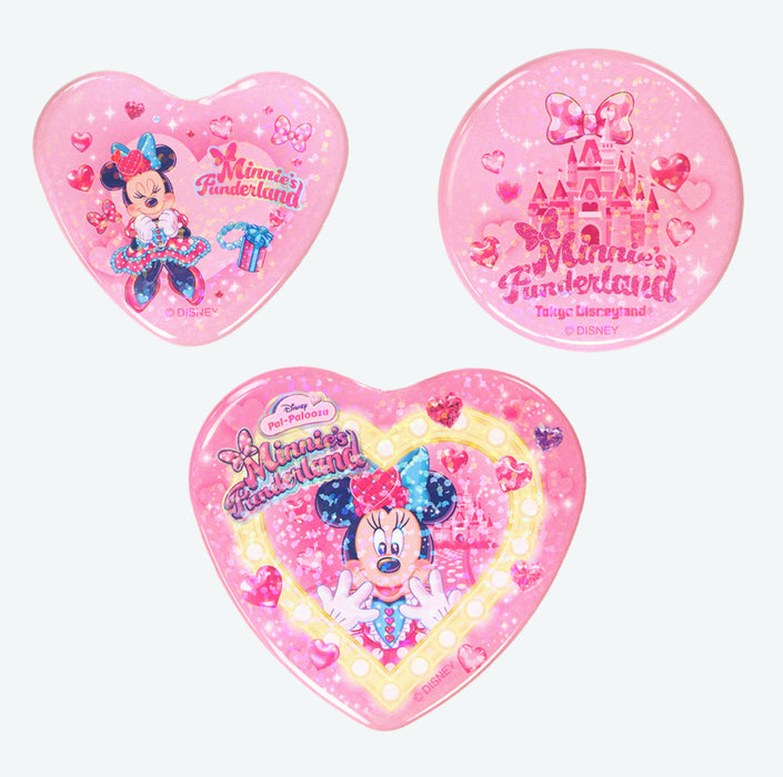 TDR - Minnie Mouse Funderland 2026 Collection x Button Badges Set of 3 (Release Date: Jan 13, 2026)