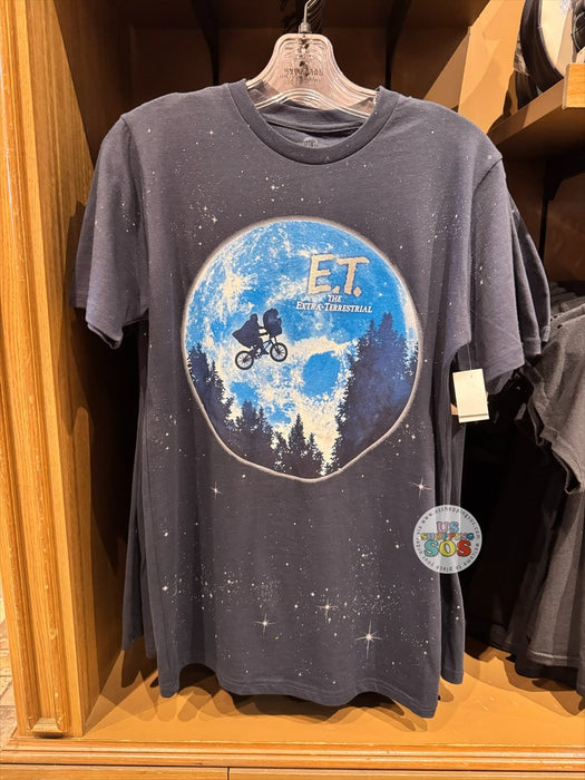 Universal Studios - E.T. the Extra Terrestrial - Stars Moon Navy T-shirt (Adult)