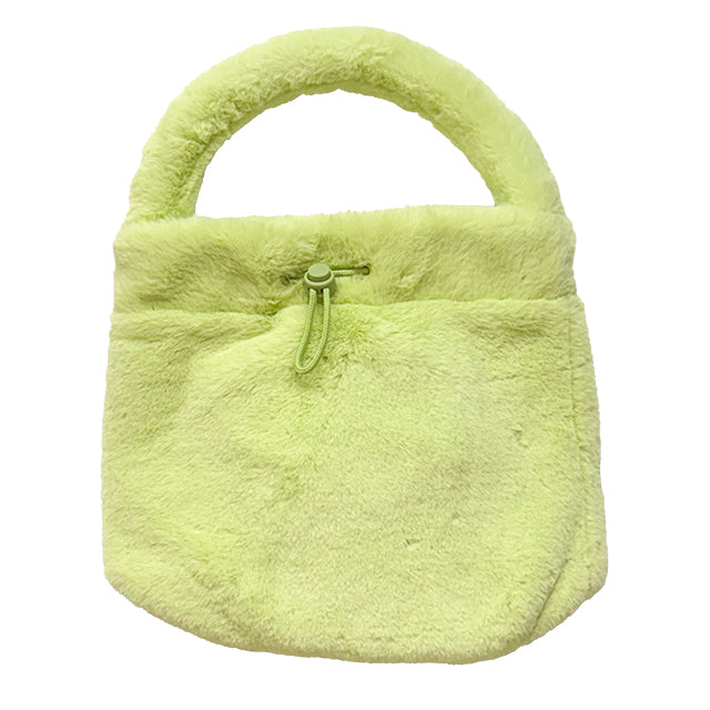 HKDL - Duffy & Friends - Olu Mel Fluffy Big Face Tote Bag