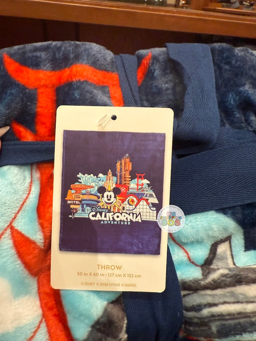 DLR - Disney California Adventure Park Skyline 2026 - Throw Blanket 50” x 60”