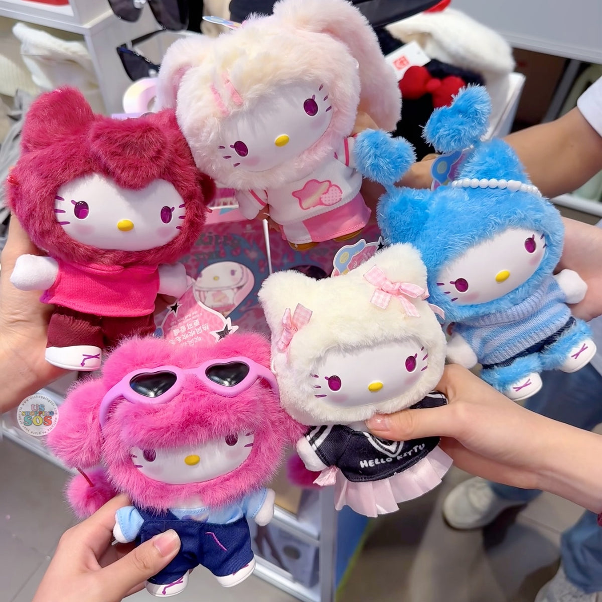 Hello Kitty : Pop Star ストラップ　シークレット MINISO - Hello Kitty 'Pop Star' Vinyl Plush Pendant Mystery Blind